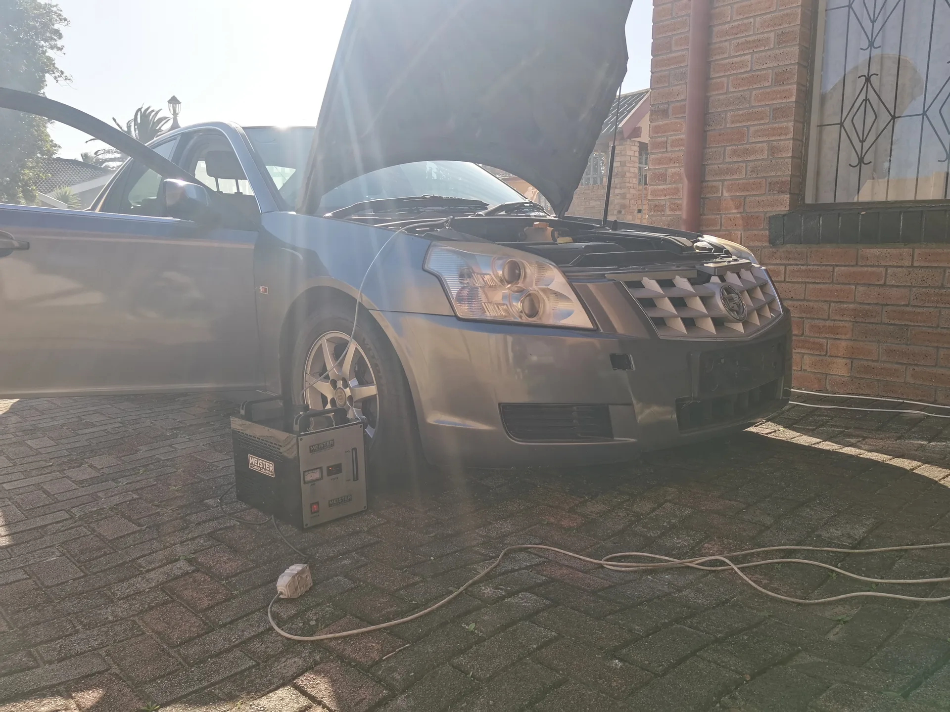 Real vehicle carbon cleaned by MCC