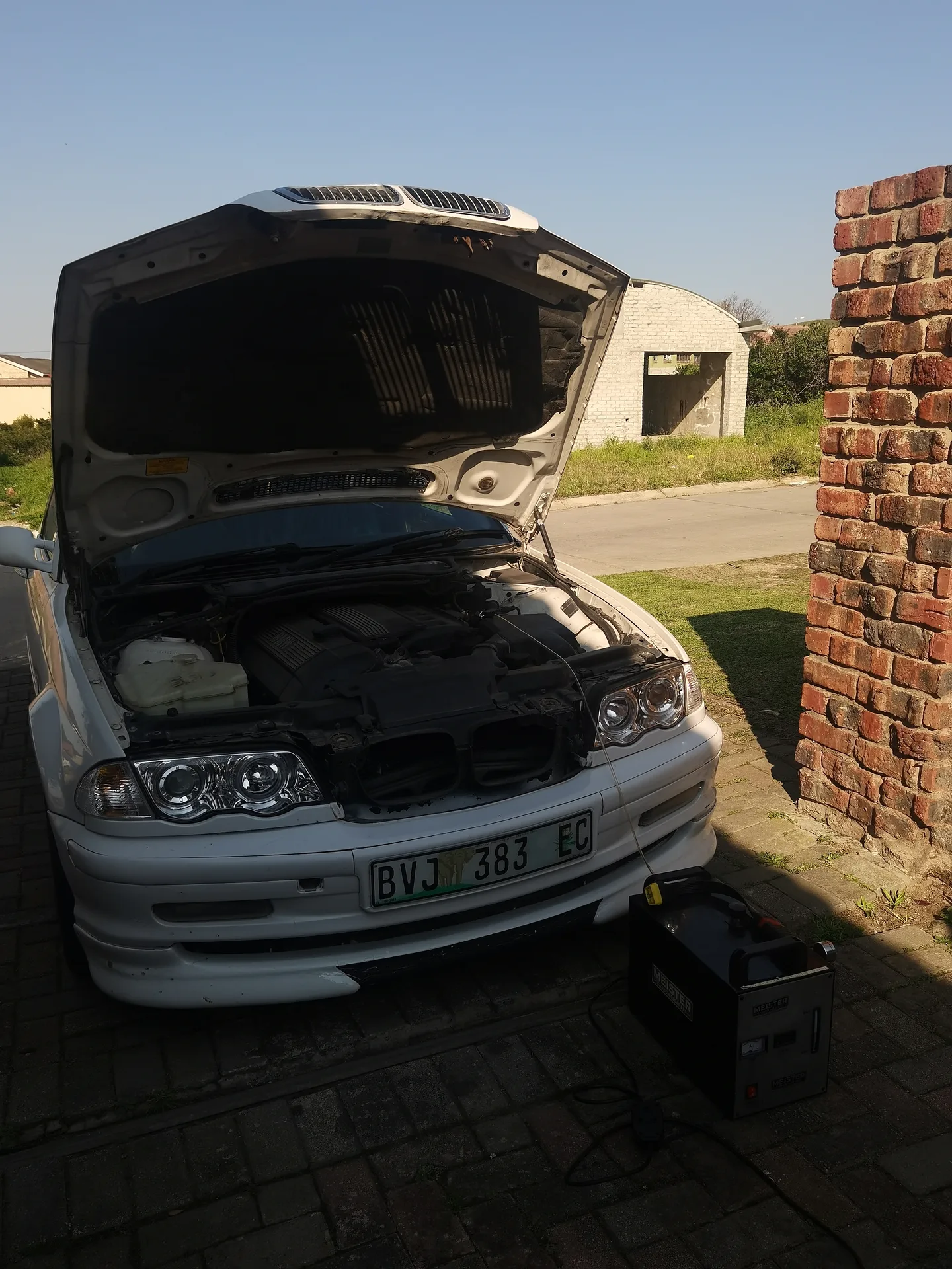 Real vehicle carbon cleaned by MCC